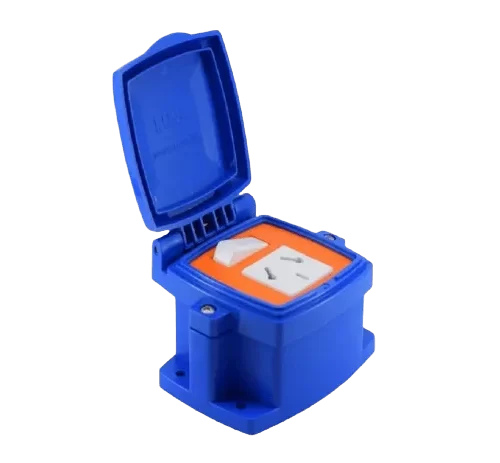 Caja Capsulada PVC Exterior 1 Punto y Toma Comb MIG