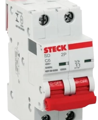 Térmica Bipolar 10 A Curva C 3ka Steck