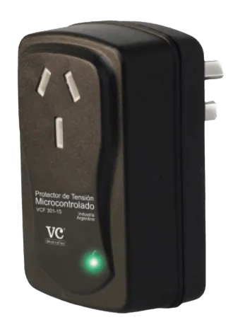 Protector de Tensión 1500W Enchufable Vc VC Desarrollos