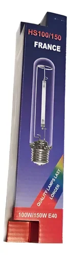 Lámpara Sodio Tubular 100W E40 France