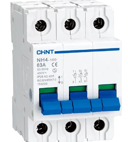 Seccionador Nh00 Nhr17 3 Polos X 160 Chint