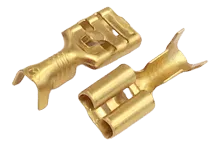 Terminal Latón Pala Hembra 6.3 8mm Metalgrab