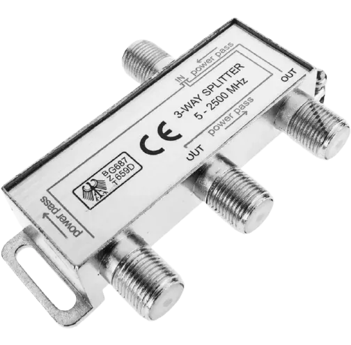 Divisor 3 TV Baja Perdida 5 2050 Mhz Pini