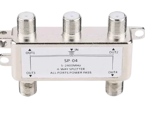 Divisor 4 TV Baja Perdida 1000 Mhz Pini