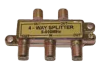 Divisor 4 TV Economico Completo Pini