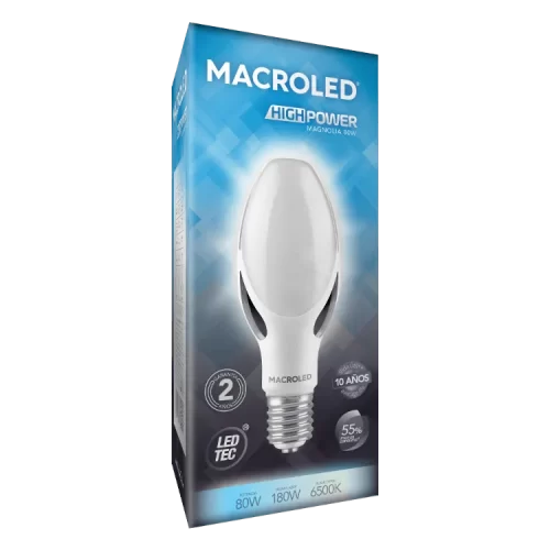 Lámpara LED 80W Magnolia/ E40/ 8200 Lm Macroled - Imagen 2