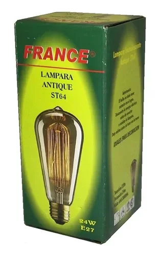Lámpara Antique St64 24W Perita France