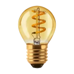 Lámpara LED 1W E27 Golden Retro Filamento Macroled