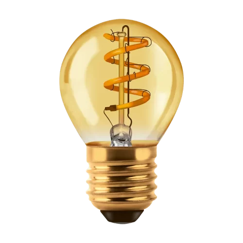 Lámpara LED 3W E27 Golden Retro Filamento Macroled