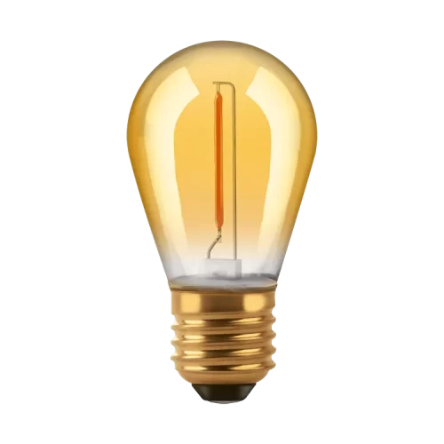 Lámpara LED 1W E27 Golden Retro Filamento Macroled