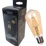Lámpara LED 8W Globo 120 Retro de E27 2700k Di Yarlux