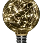 Lámpara LED 1.5W Globo 120 Glitter Azul Yarlux