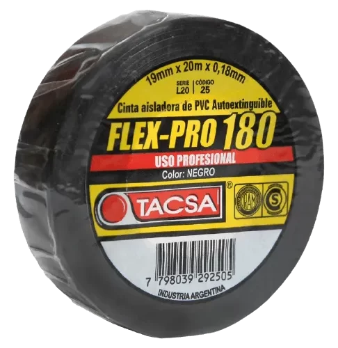 Cinta Aisladora PVC 20 M Plus 18 Tacsa