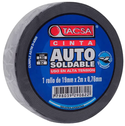 Cinta de Caucho Autosoldable X 5m Tacsa