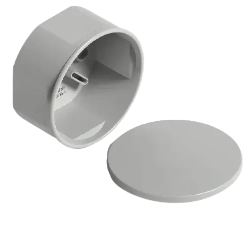 Caja Derivación PVC Redonda Romax