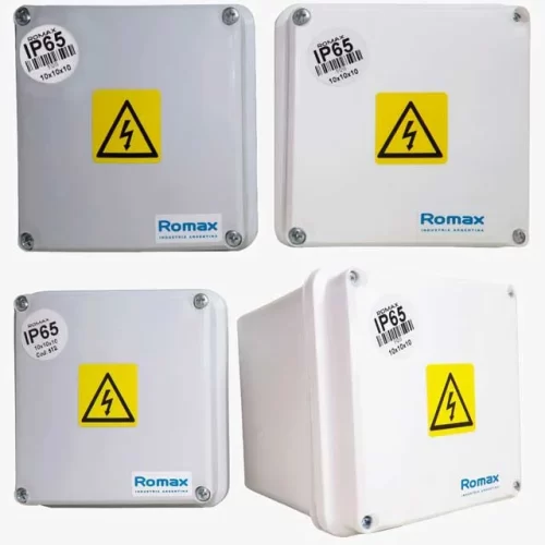 Caja Derivación PVC 200x200x100 Romax