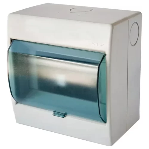 Caja para Térmica PVC 6 Módulos y 2 Tomas Exterior Kalop