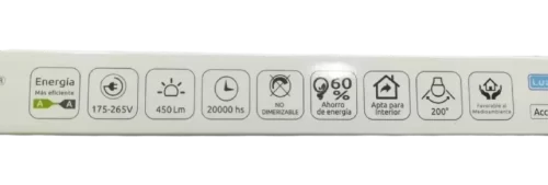 Listón LED 1W Recarg USB 3 Tonos Luz Infr 20cm Sybysa - Imagen 4