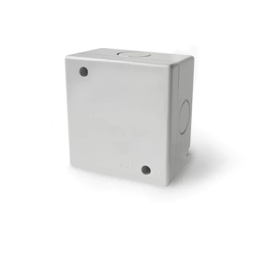 Caja PVC de Superfi Ciega Gris IP40 Kalop