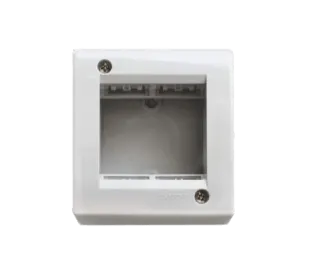 Caja PVC de Superfi 2 Módulos Gris IP40 Kalop