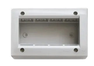 Caja PVC de Superfi 4 Módulos Gris IP40 Kalop