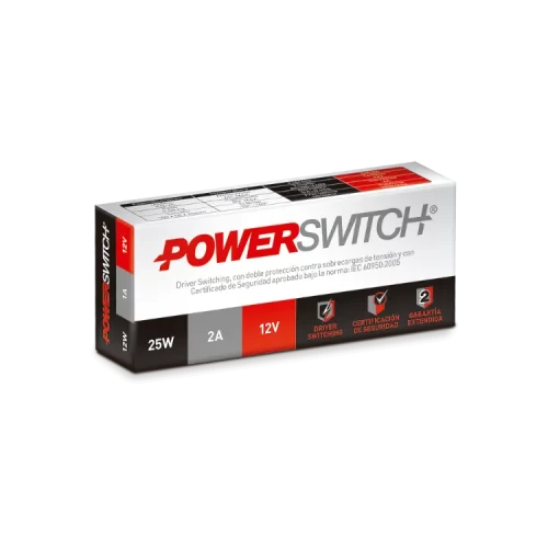 Fuente LED 12V 2 Amp Gabinete Plástico Macroled Fuente LED 12V 2 Amp Gabinete Plástico Macroled - Imagen 2