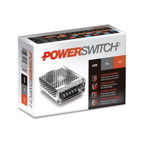Fuente LED 12V 5 Amp Macro Macroled - Imagen 2