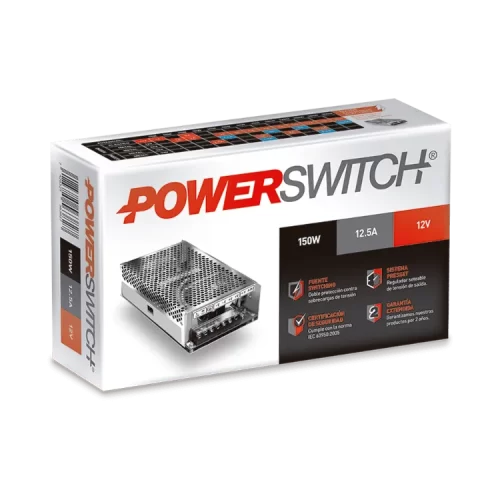 Fuente LED 12V 12.5 Amp Macro Macroled - Imagen 2