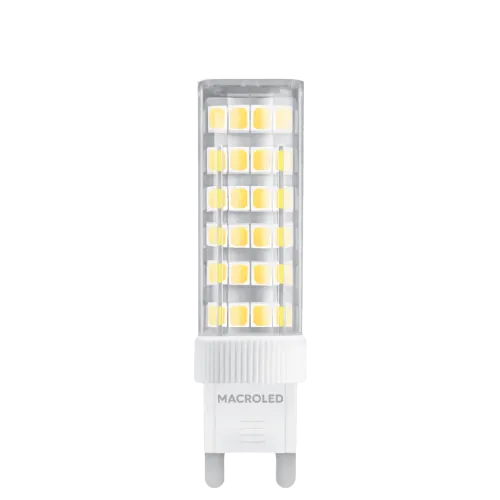 Lámpara LED Bi Pin 6W G9 220V Cálido Macroled