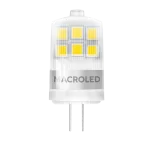 Lámpara LED Bi Pin 6W G9 220V Cálido Macroled