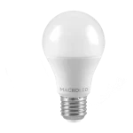 Lámpara LED 12W A60 E27 Fría Macroled