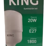 Lámpara LED 12W A60 E27 Cálida King