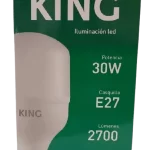 Lámpara LED 40W Bulbón E27 Fría King