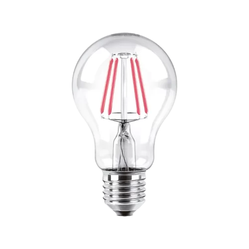 Lámpara LED 4W Filamento Rojo Macroled