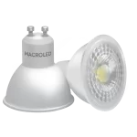 Lámpara LED Dicroica 7W Gu10 Fría Macroled