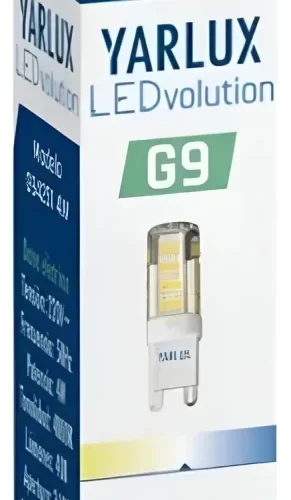 Lámpara LED Bi Pin 4W G9 Perlada Dimerizable Yarlux