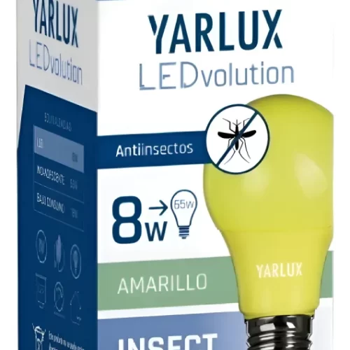 Lámpara LED 8W Anti Insecto E27 Away Yarlux