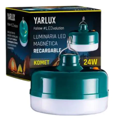 Lámpara LED 24W Recarg USB Magnética Yarlux
