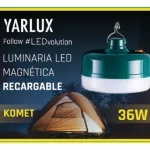 Lámpara LED 24W Recarg USB Magnética Yarlux