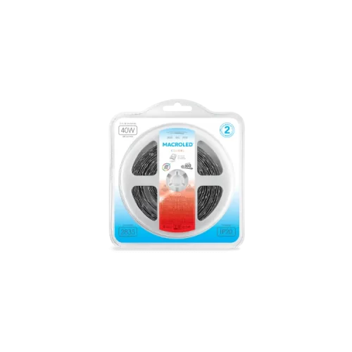 Tira LED 2835 Ip20 60 LED X Mto Rojo Macroled