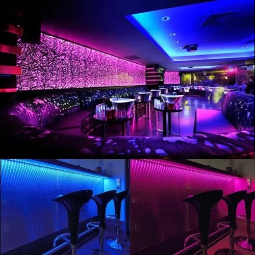Tira LED 5050 Ip20 60 LED X Mto 14,4W RGB Cleos - Imagen 2