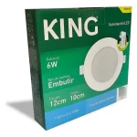 Embutido LED 40W 60×60 Cuadrado Frío Macroled