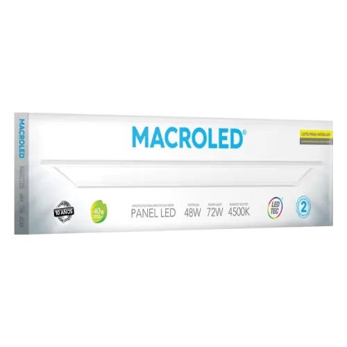 Embutido LED 48W 30x120 Rectangular Neutro Macroled - Imagen 2