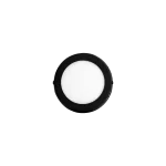 Plafón LED 18W Negro Redondo Frío Macroled