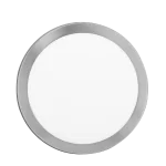 Plafón LED 24W Negro Redondo Frío Macroled