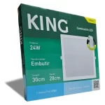 Embutido LED 18W Blanco Redondo Cálido King