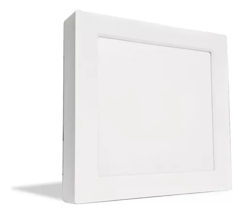 Plafón LED 18W Blanco Cuadrado Frío King