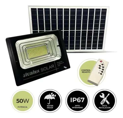 Proyector LED 50W IP67 Solar Atomlux - Imagen 2
