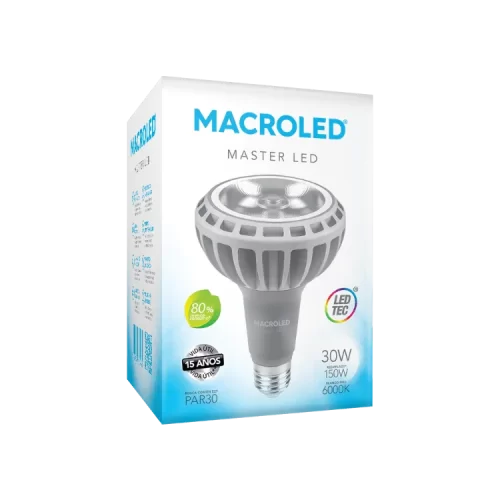 Lámpara LED Par 30 30W E27 Fría Macroled - Imagen 2