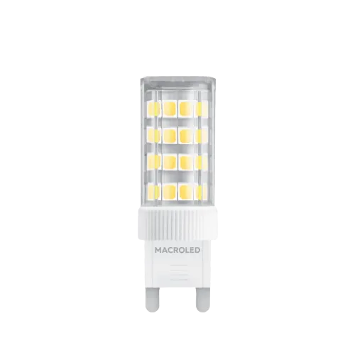 Lámpara LED Bi Pin 4.5W G9 220V Cálida Macroled